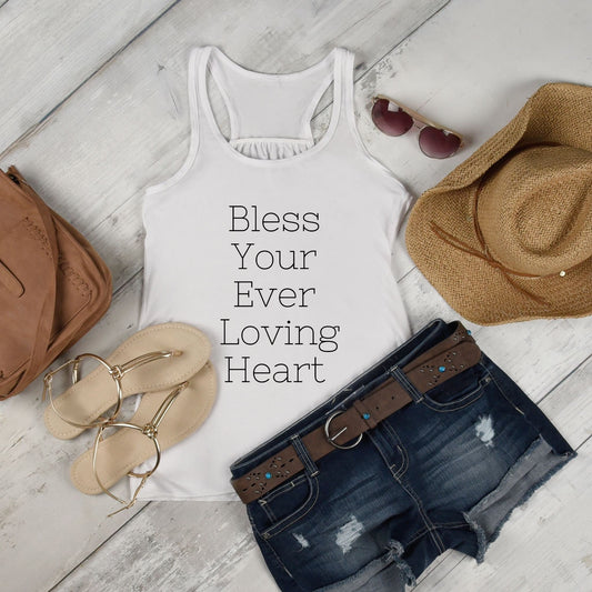 Bless Your Heart Shirt Tank Southern Phrase Shirt Funny Tank Top Southern Mama Gifts for Her