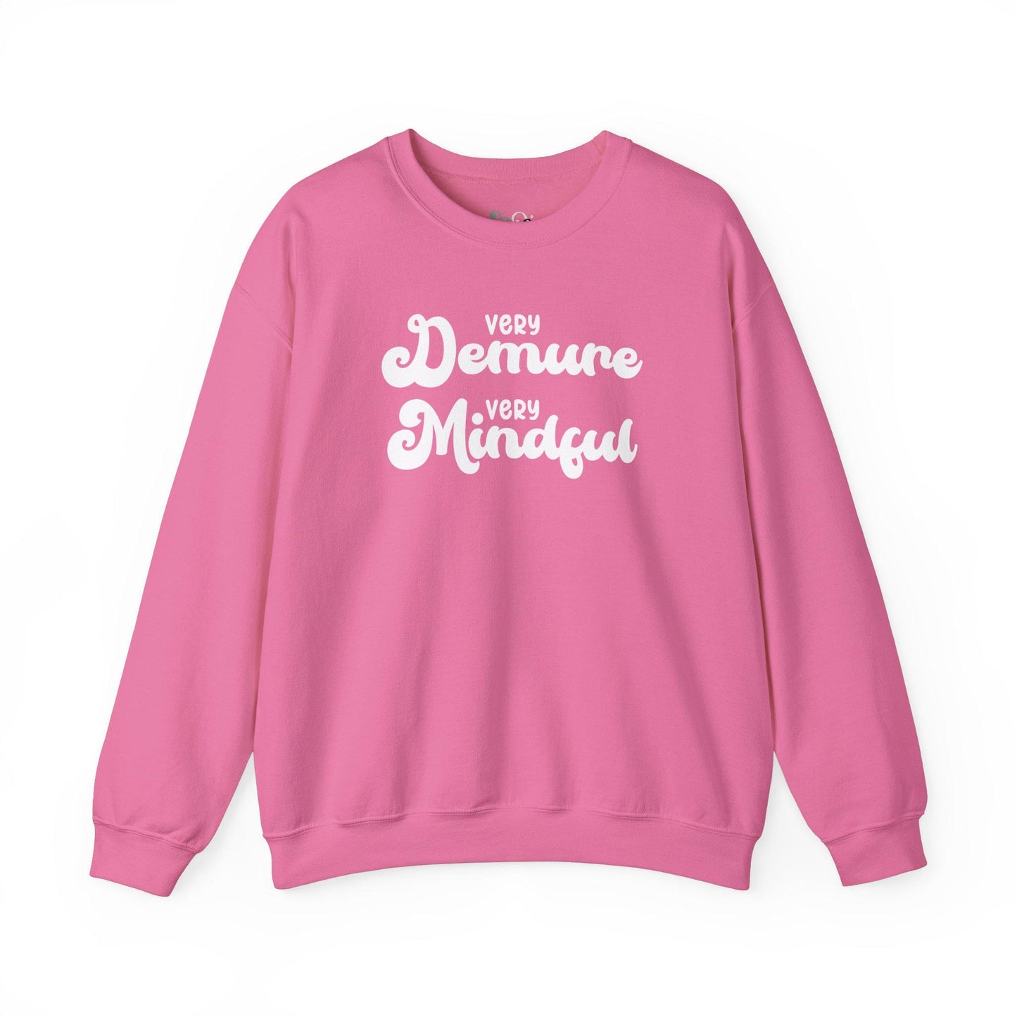 Funny Sweatshirt, Very Demure Very Mindful Shirt, Trendy Meme Hoodie, Humorous Expression Sweater, Gifts for Her, Gift for Him