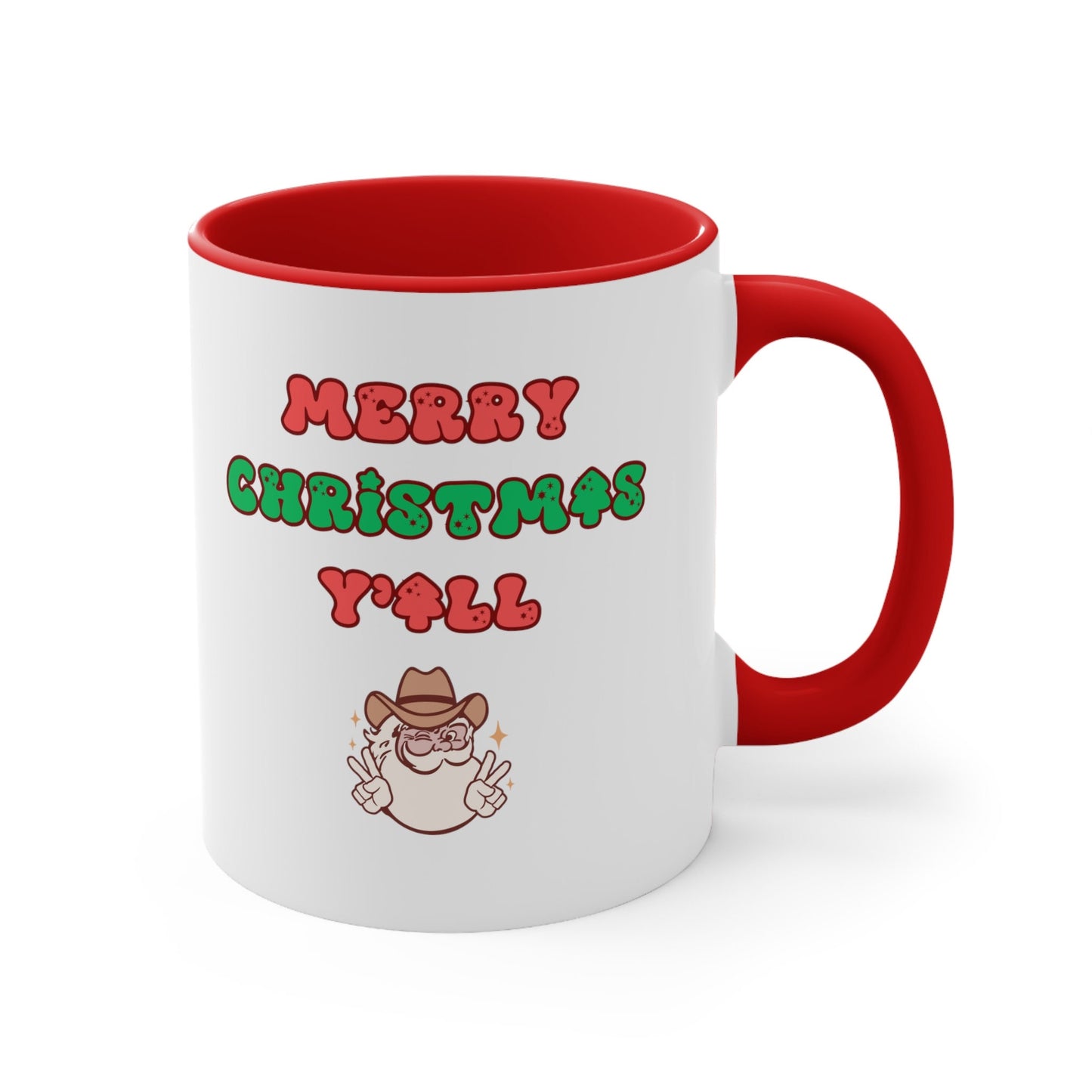 Merry Christmas Yall Mug, Christmas Coffee Cup, Christmas Mug, Holiday Mug, Christmas Gift, Mom Christmas Gift, Mom Gift, Dad Gift,