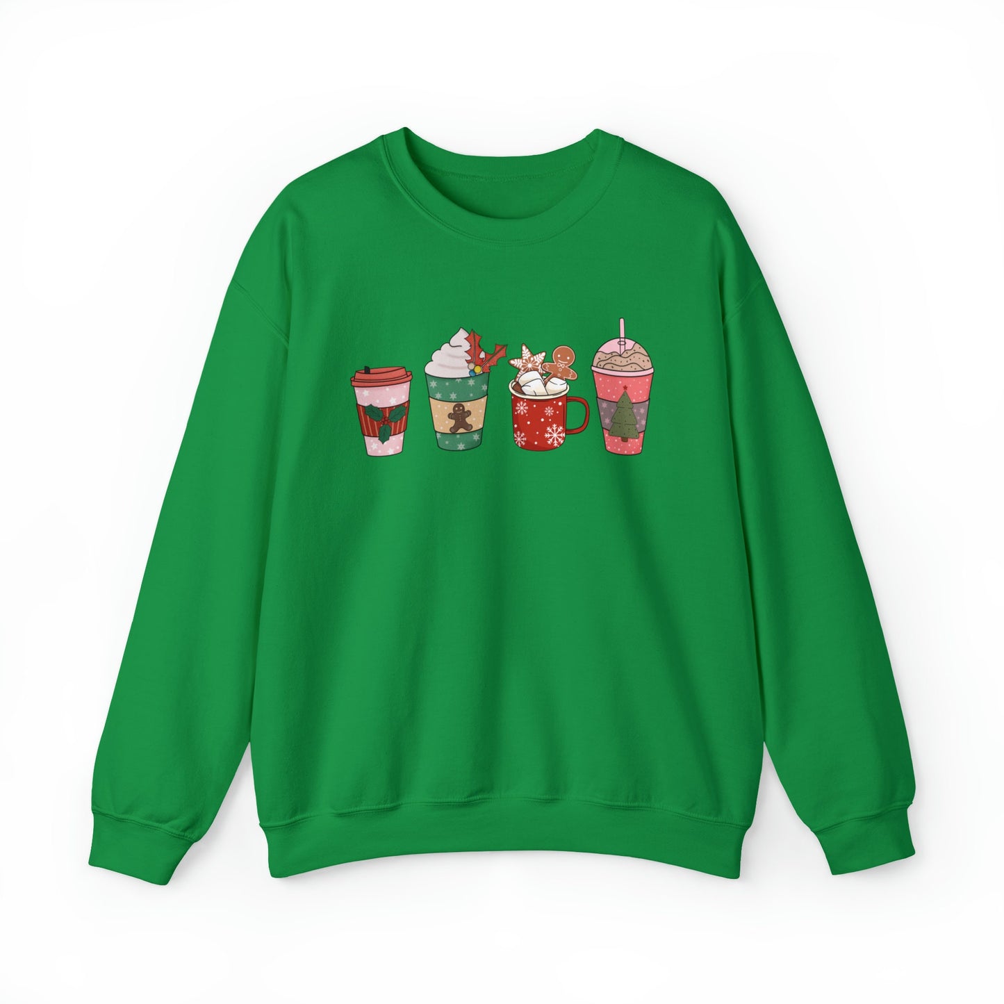 Cute Christmas Coffee Cup Sweatshirt, Christmas Sweatshirt, Cute Christmas Sweatshirt, Holiday Sweatshirt, Christmas Gift, Mom Gift