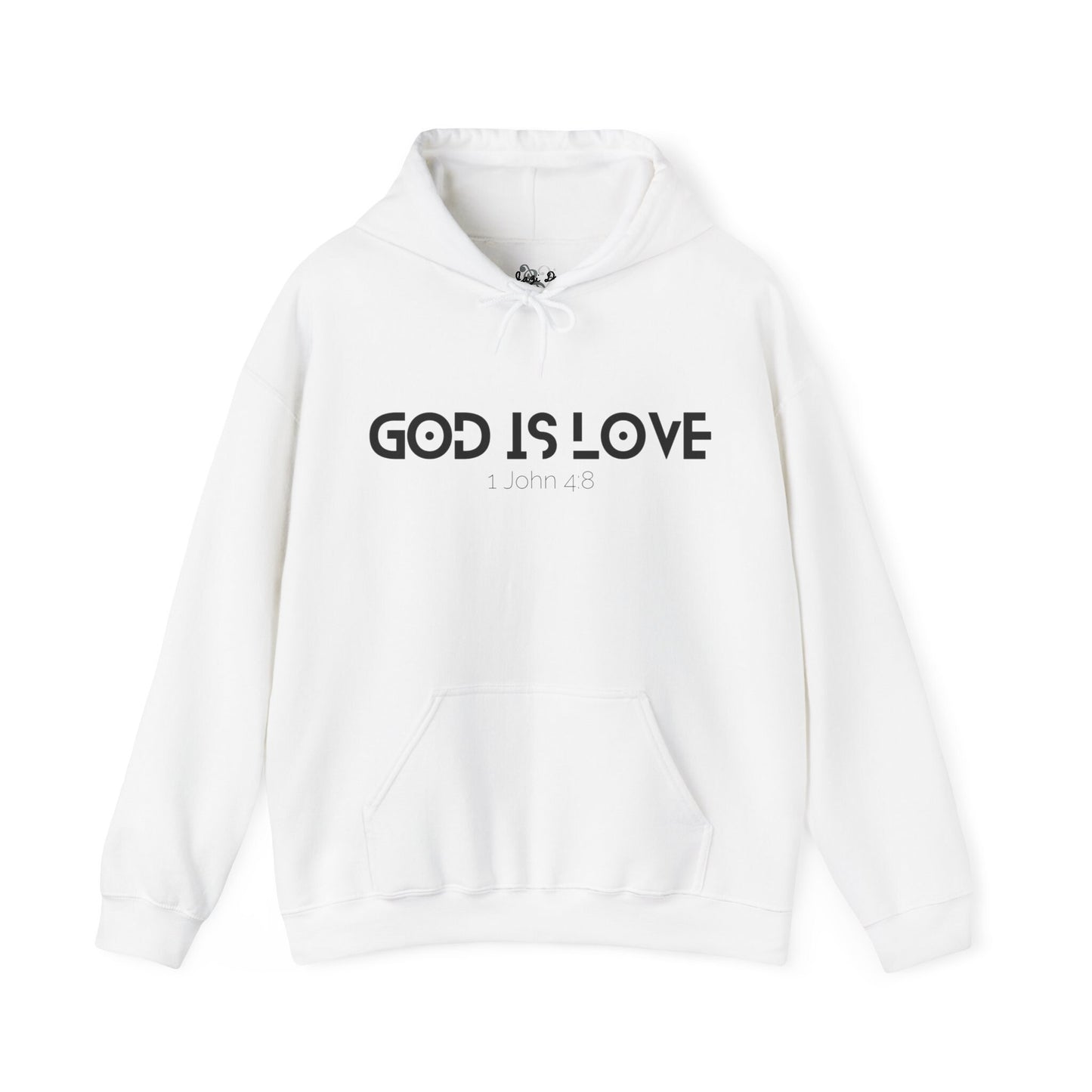 God is Love Hoodie Bible Verse Sweatshirt with Inspirational Quotes Shirt for Gift