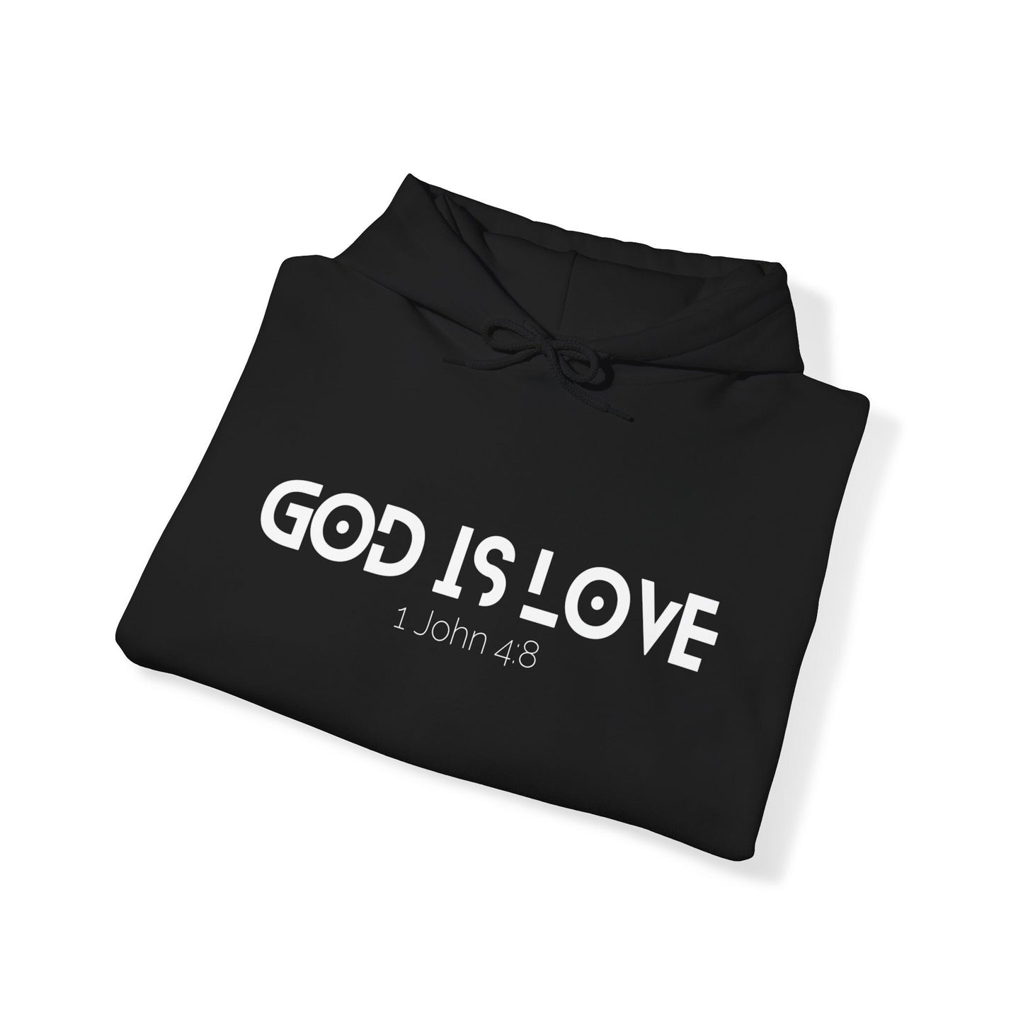 God is Love Hoodie Bible Verse Sweatshirt with Inspirational Quotes Shirt for Gift