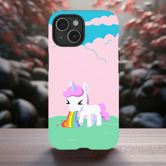 Cute Unicorn Cell Phone Case for iPhone 15 14 13 12 11 Samsung Galaxy | Cute Trendy Phone Cover | Unique Gifts for Her Girlfriend Wife