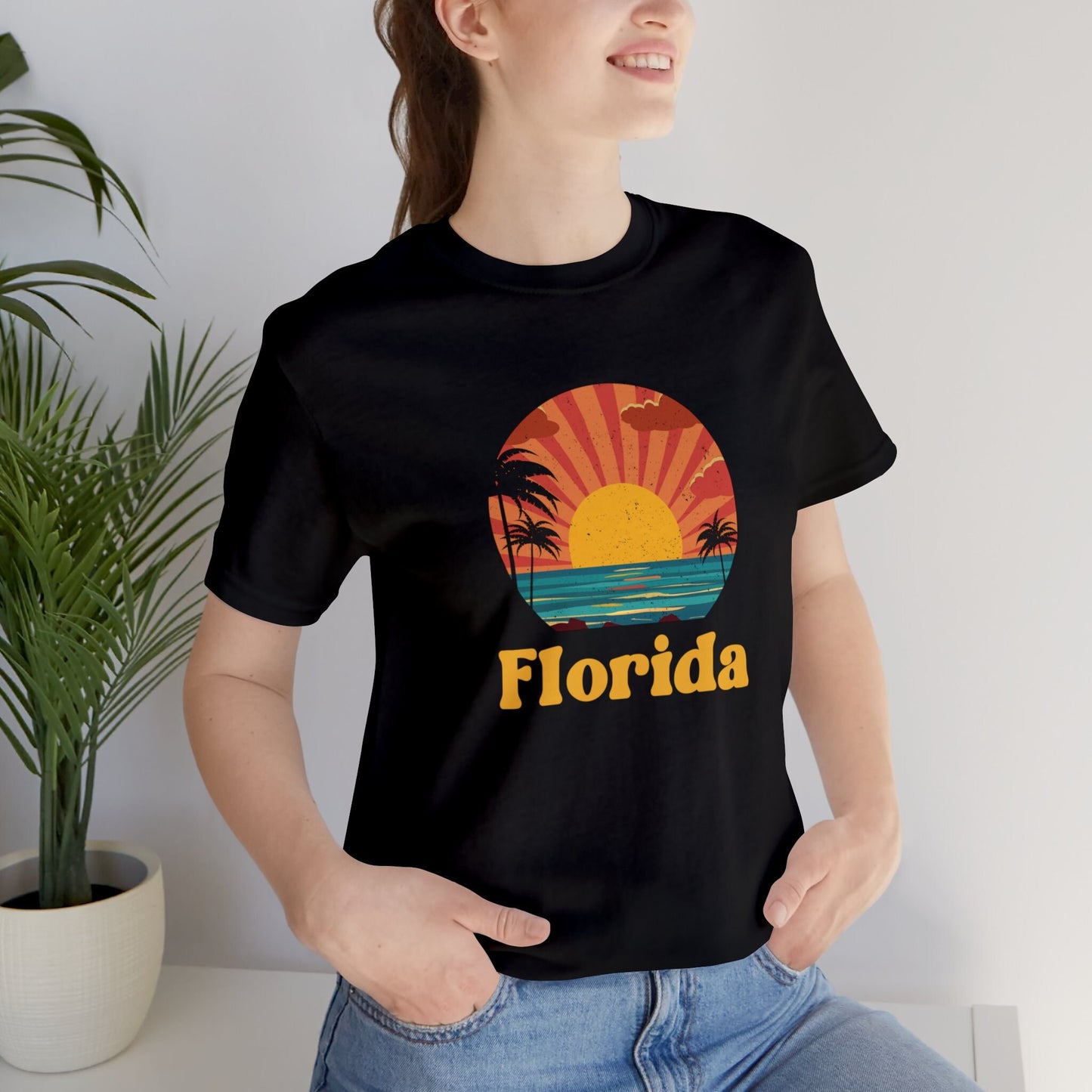 Retro Florida Shirt, Beach Shirt, Vacation Shirt, Cruise Shirt, Florida Shirt, Mom Gift