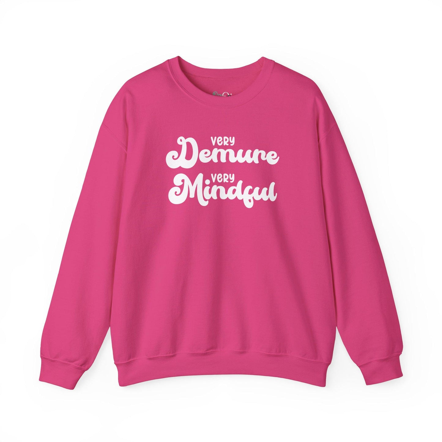 Funny Sweatshirt, Very Demure Very Mindful Shirt, Trendy Meme Hoodie, Humorous Expression Sweater, Gifts for Her, Gift for Him