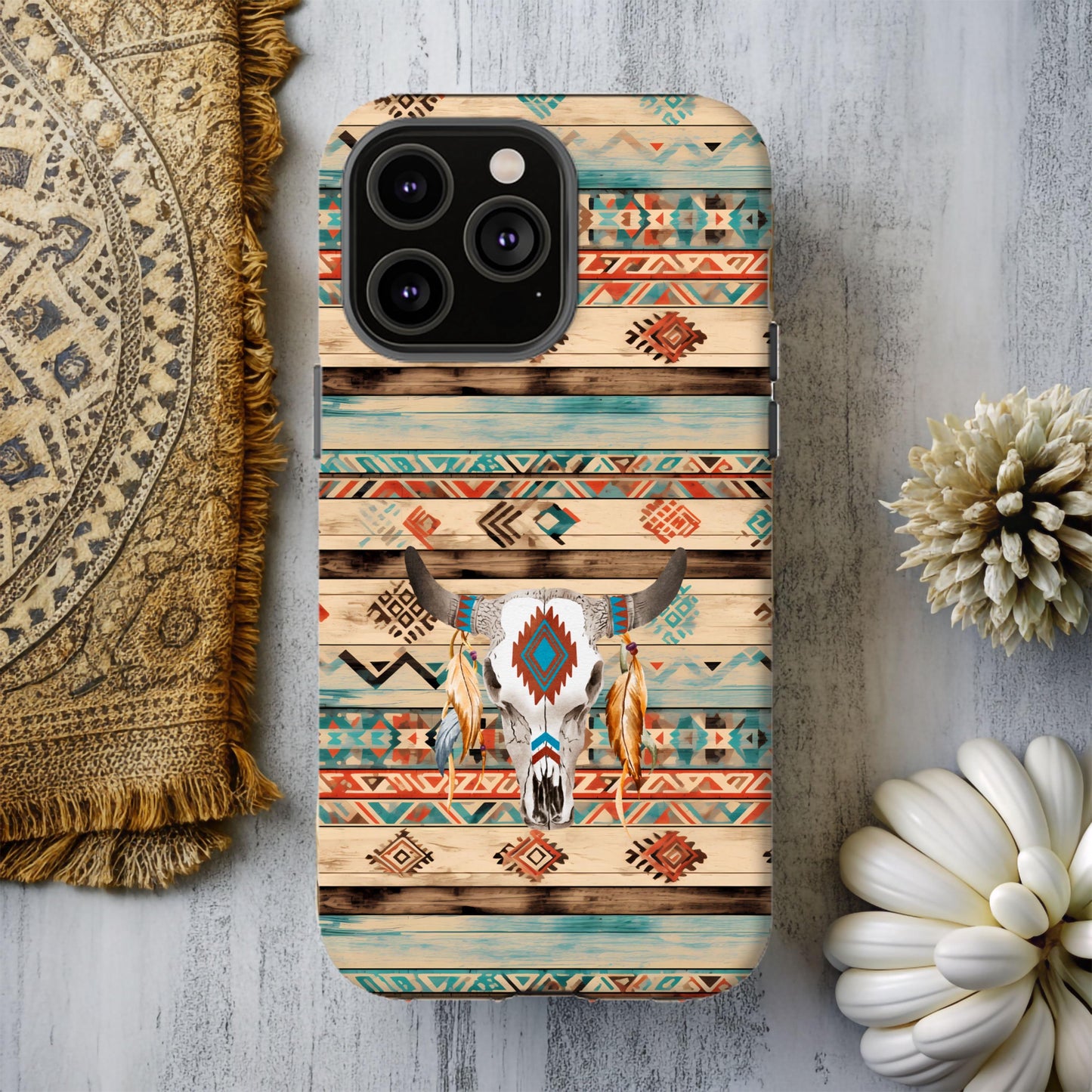 Phone Case, Western Phone Case for iPhone 15 14 13 12 11 Samsung Galaxy Ultra Cover, Boho Cowgirl Cases, Gift for Her, Native American