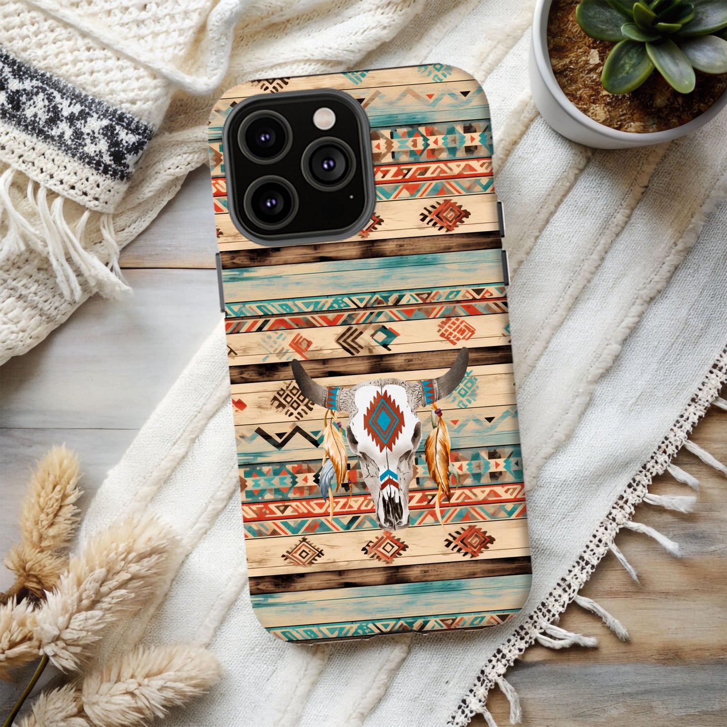 Phone Case, Western Phone Case for iPhone 15 14 13 12 11 Samsung Galaxy Ultra Cover, Boho Cowgirl Cases, Gift for Her, Native American