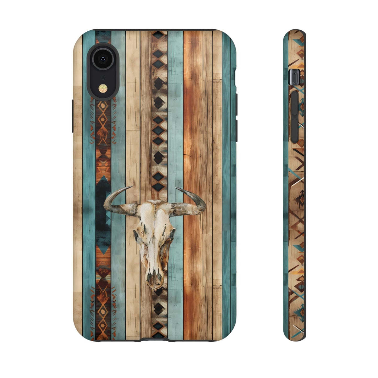 Phone Case, Western Cowgirl Vibes, Cow Skull Phone Case for Country Girls for iPhone Google Samsung