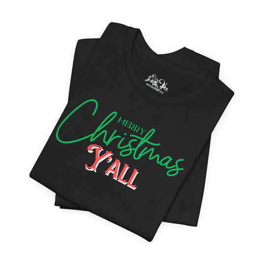 Christmas Shirt, Merry Christmas Yall Shirt, Southern Christmas Shirt, Southern Style, Southern Charm