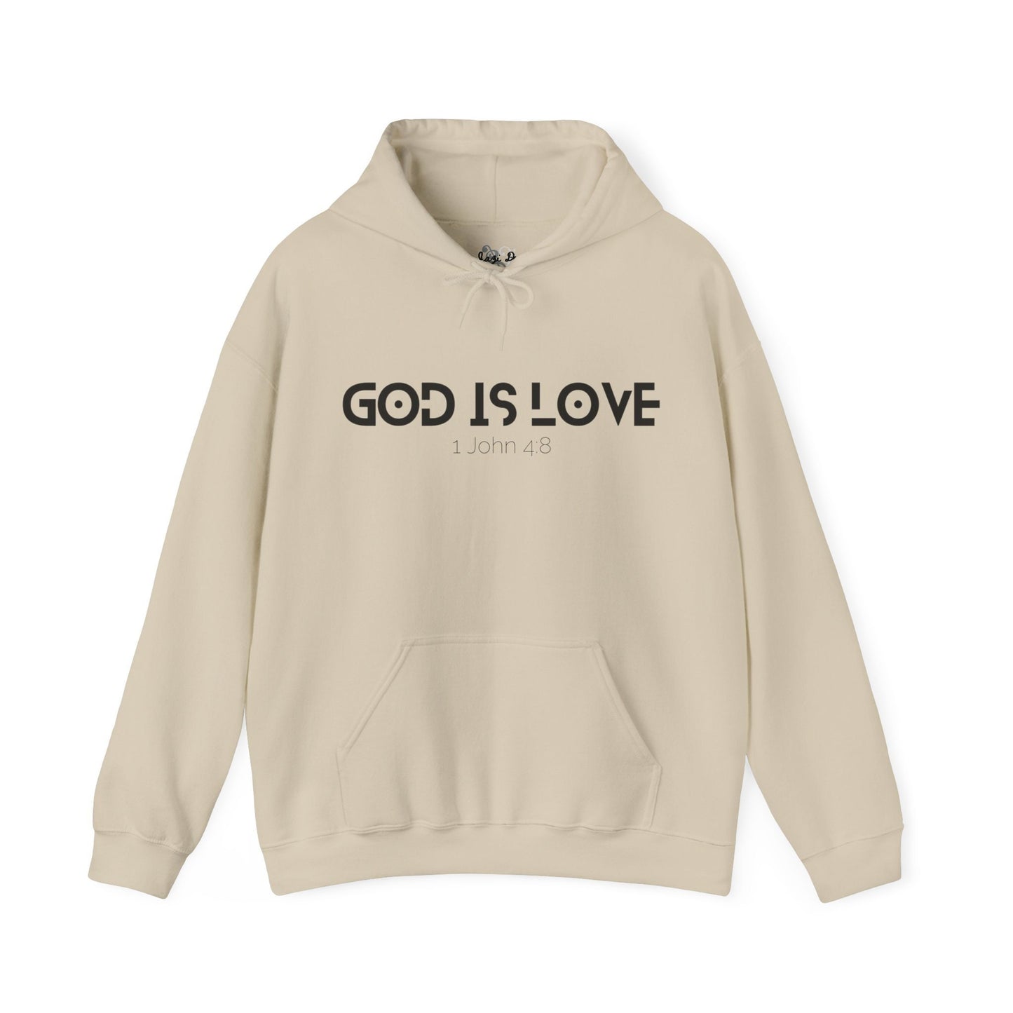 God is Love Hoodie Bible Verse Sweatshirt with Inspirational Quotes Shirt for Gift