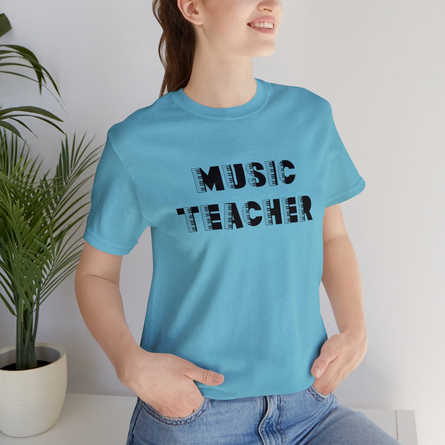 Music Teacher Shirt, Piano Teacher T-Shirt, Teacher Appreciation Gift, Back to School Tee, Musician Gifts