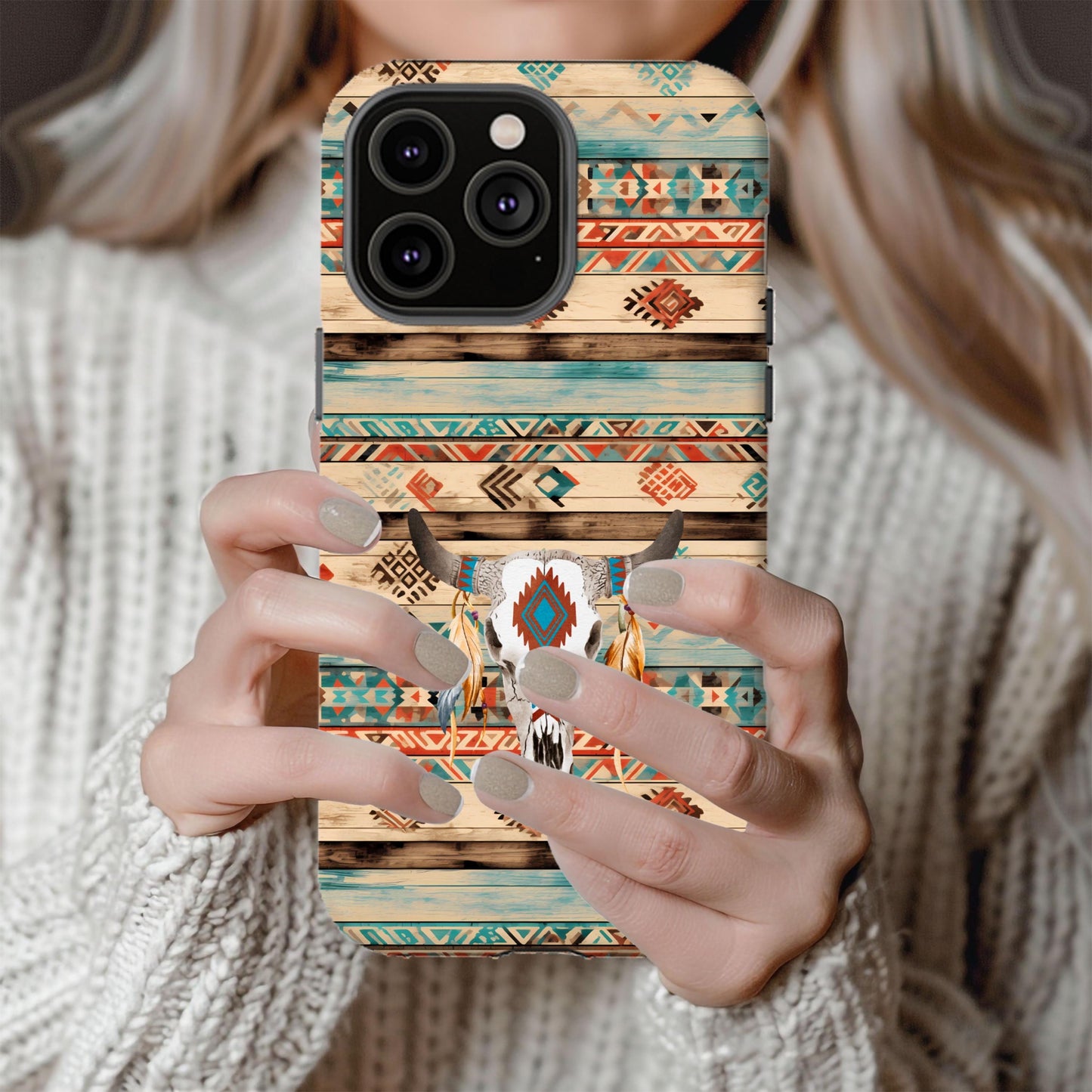 Phone Case, Western Phone Case for iPhone 15 14 13 12 11 Samsung Galaxy Ultra Cover, Boho Cowgirl Cases, Gift for Her, Native American