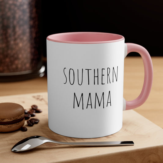 Southern Mama Mug Minimalistic Western Mom Coffee Cup Cowgirl Gifts for Her for Mothers Day