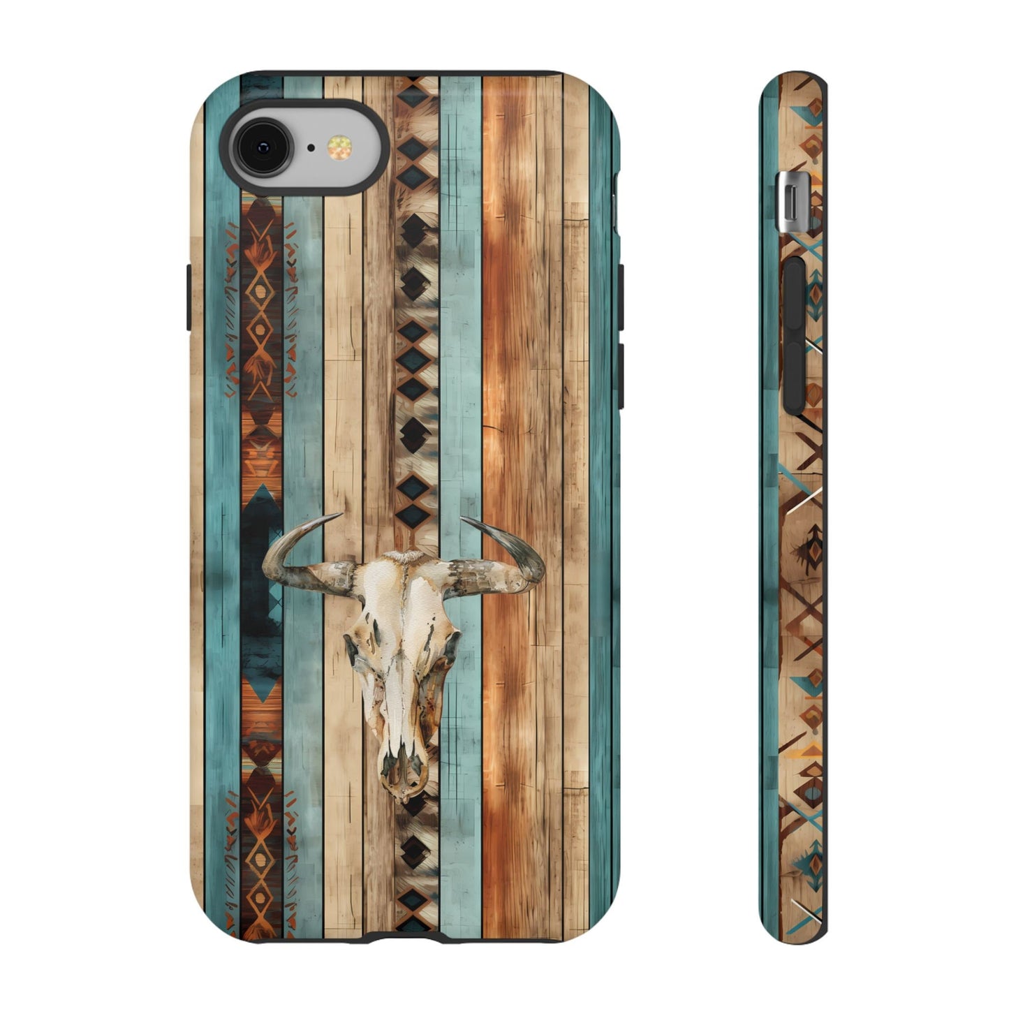 Phone Case, Western Cowgirl Vibes, Cow Skull Phone Case for Country Girls for iPhone Google Samsung