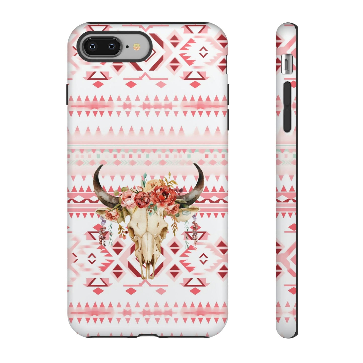 Phone Case, Pink Western Cowgirl Phone Case for iPhone Samsung Google - Country Girl Rodeo Phone Cover, Gifts for Her, Aztec Native American