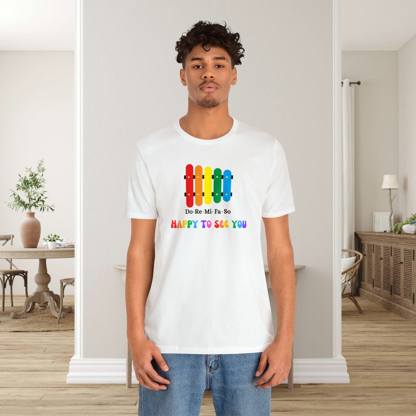 Rainbow Music Teacher Shirt Do Re Mi Fa So Happy to See You Music Teacher T-Shirt, Music Teacher Shirt, Teacher Shirt, Mom Gift