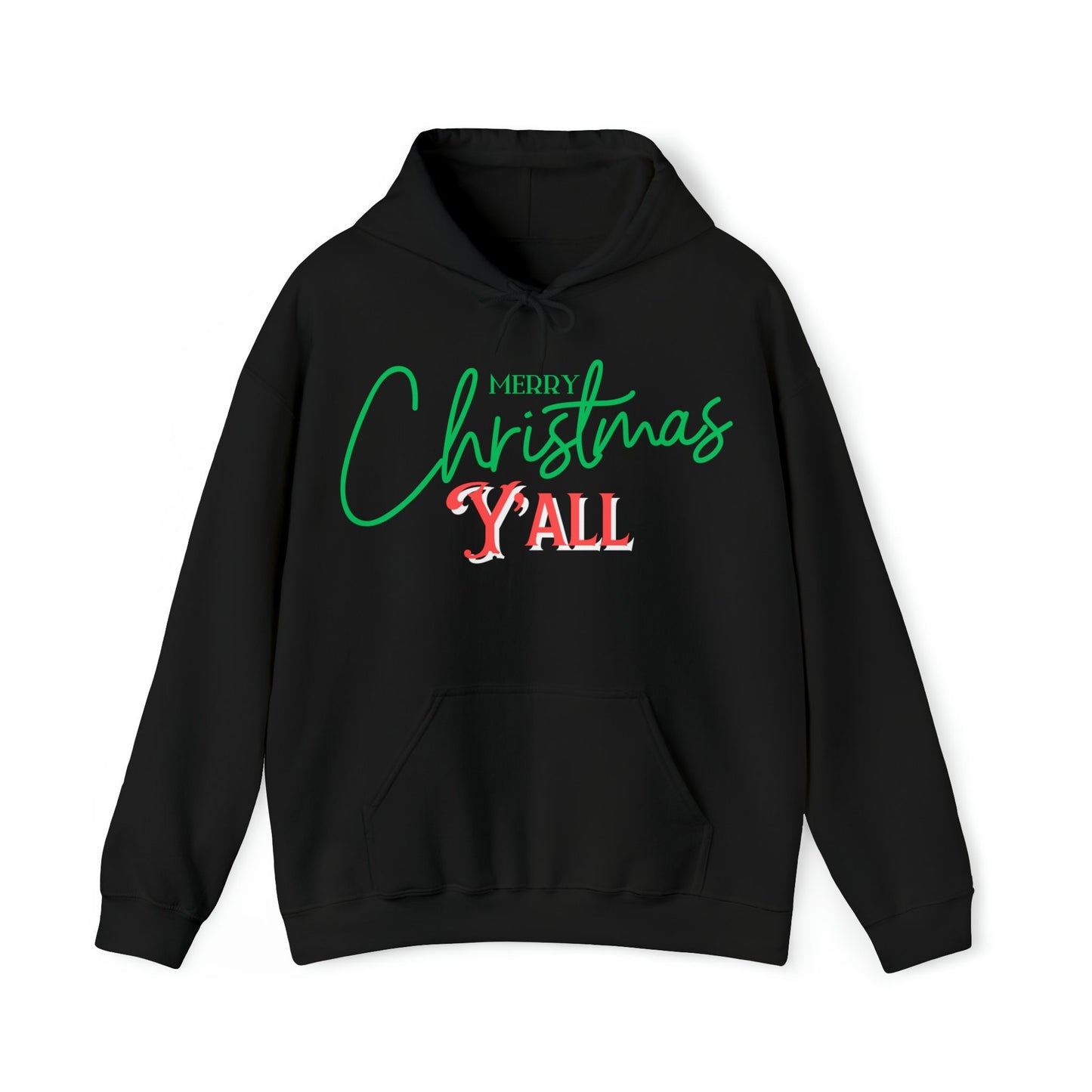 Merry Christmas Yall Christmas Sweatshirt, Christmas Shirt, Southern Shirt, Southern Christmas Shirt, Holiday Sweatshirt