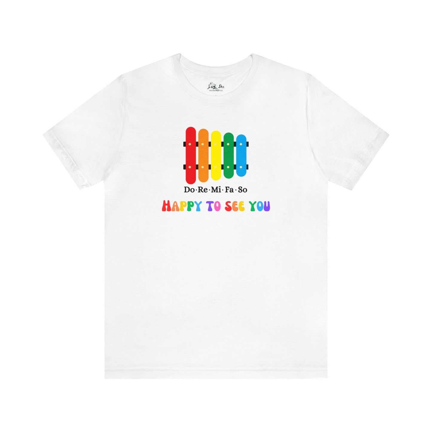 Rainbow Music Teacher Shirt Do Re Mi Fa So Happy to See You Music Teacher T-Shirt, Music Teacher Shirt, Teacher Shirt, Mom Gift