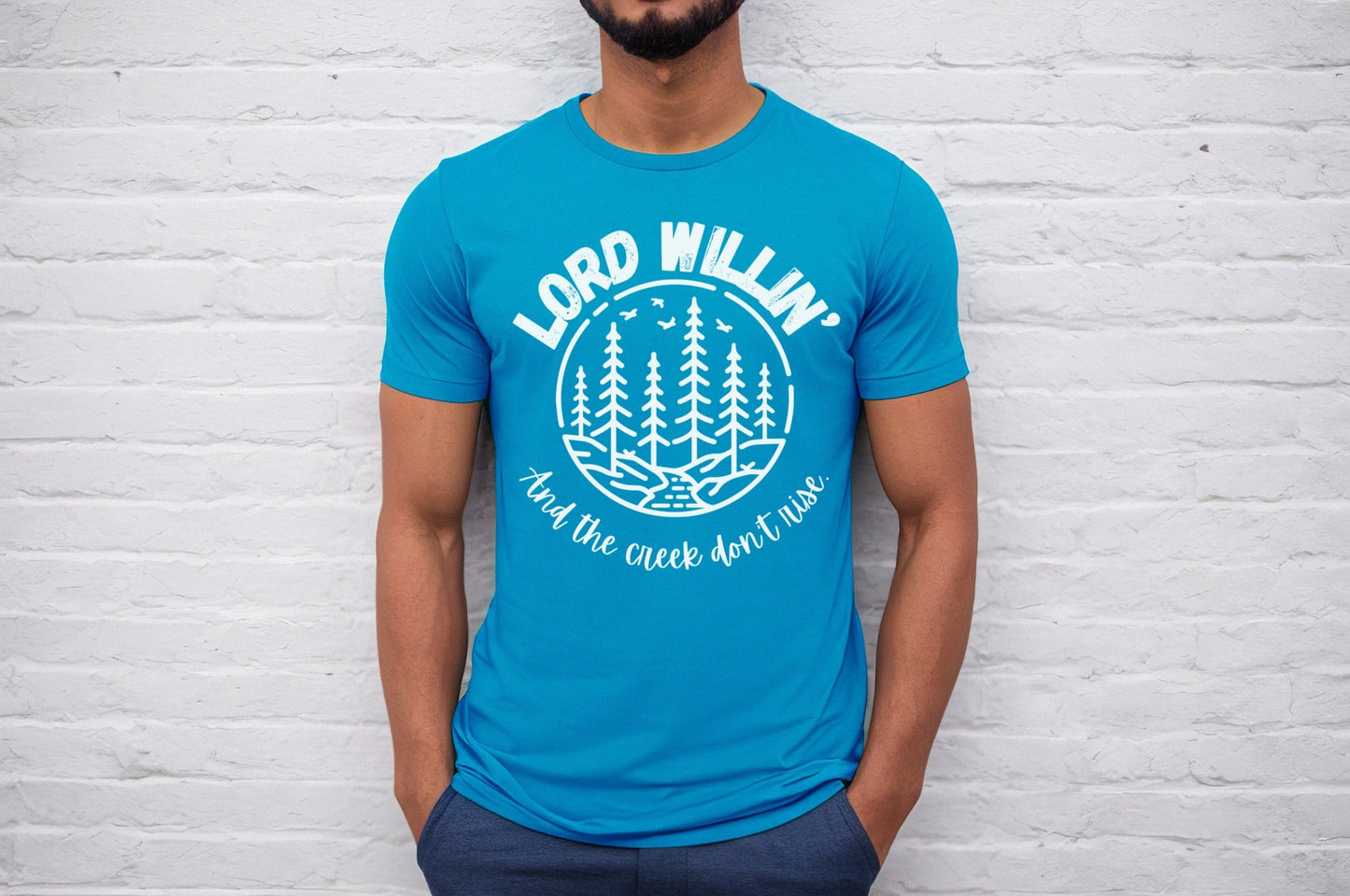 Lord Willing Shirt, Southern T-Shirt, Funny Shirt, Southern Sayings Shirt, Creek Shirt, Southern Phrases TShirt, Graphic Tee, Gifts for Him