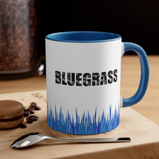 Bluegrass Mug, Bluegrass Coffee Cup, Country Western Southern, Southern Charm, Mom Gift, Gifts for Mom